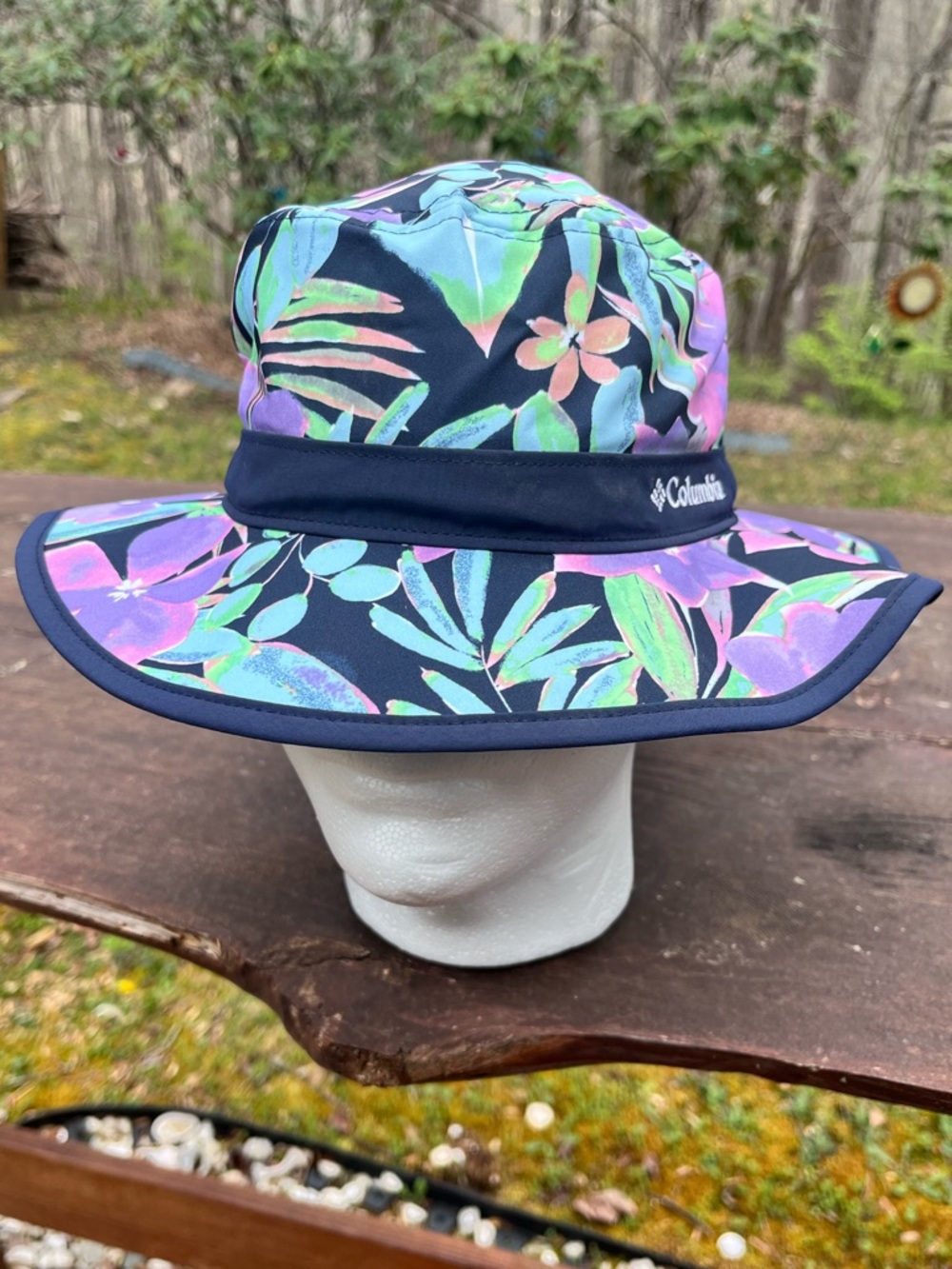 Columbia Youth Tillie Creek Junior Printed Booney Sun Hat